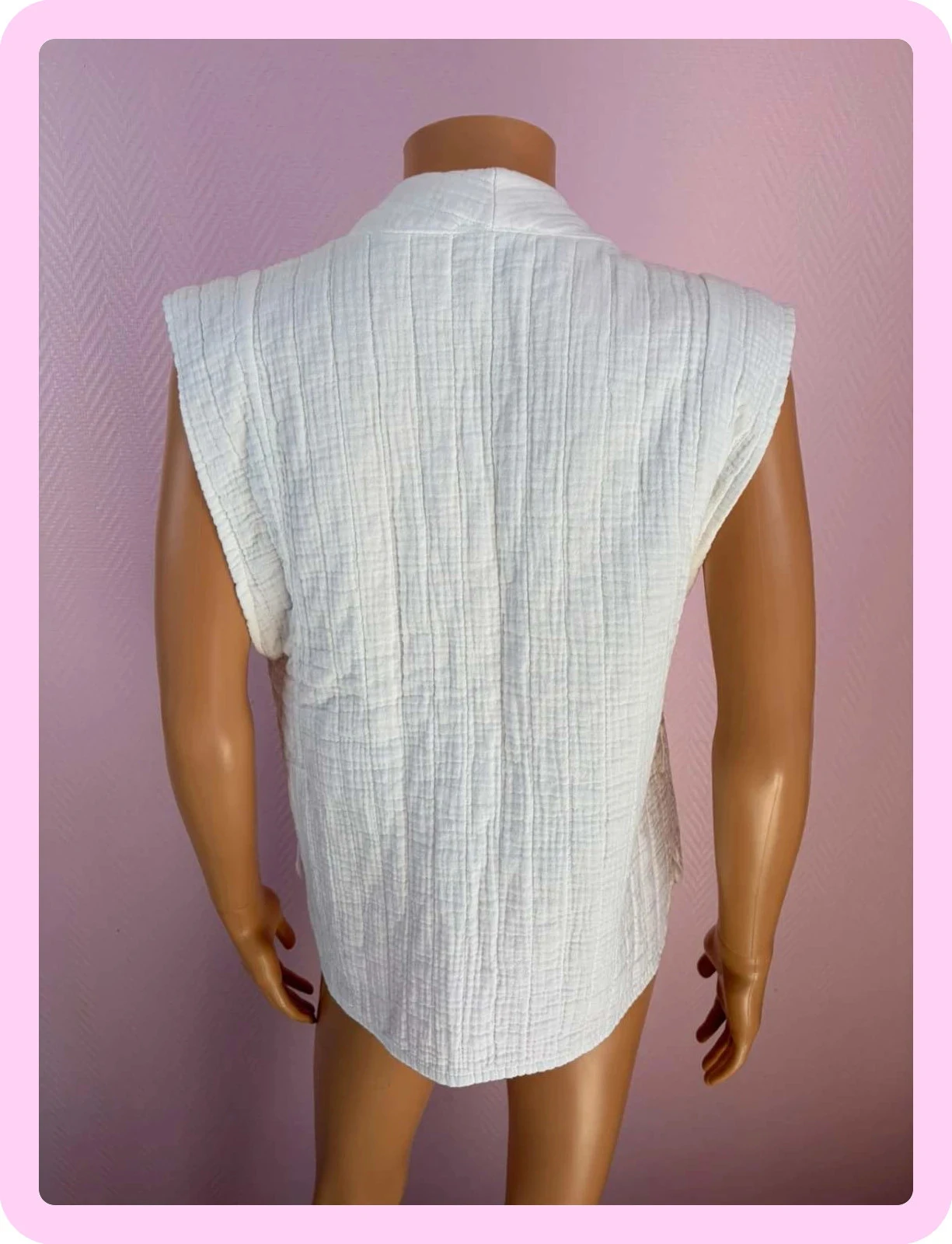 Veste sem mangas Joanna tamanho 38 – photo 4
